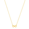 Gold-Toned Infinity Symbol Necklace