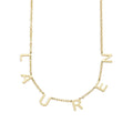 Letter Name Necklace