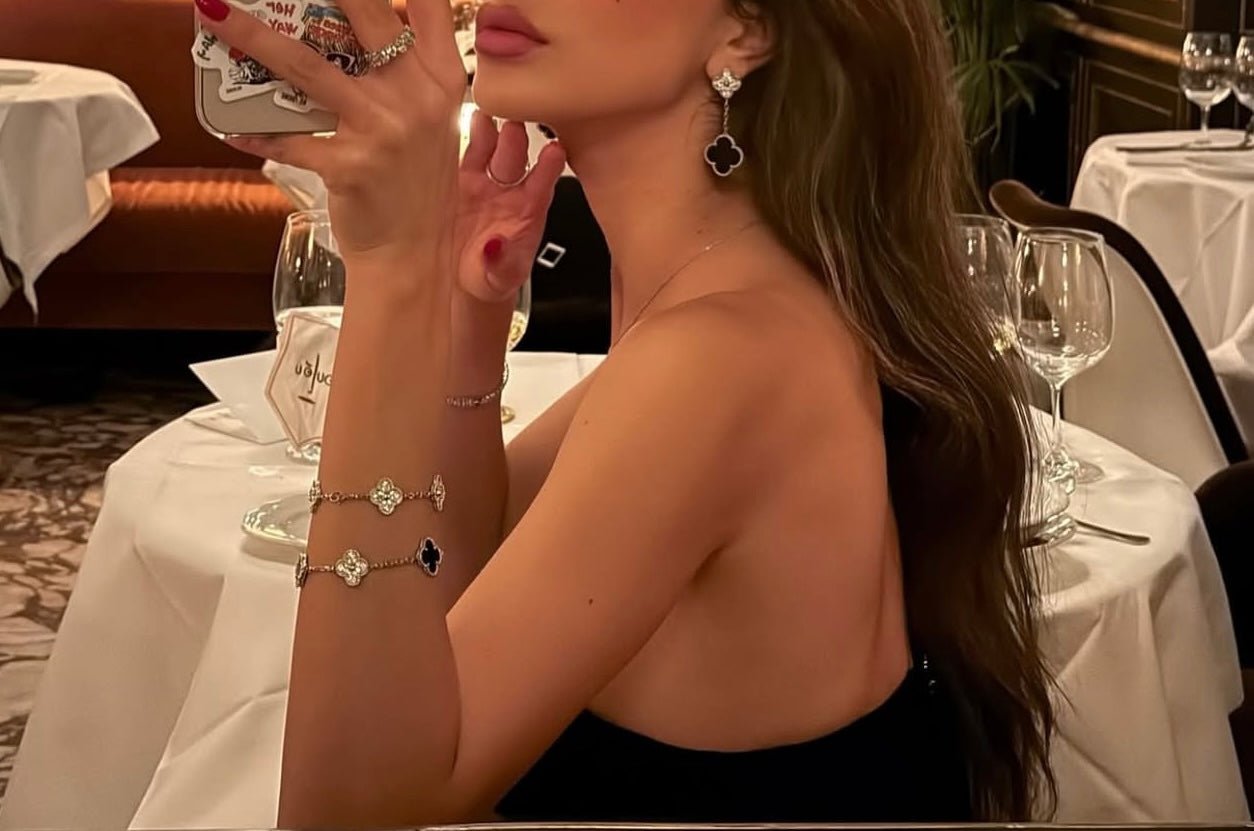 Clover Bracelet Full Gold 18k Gold