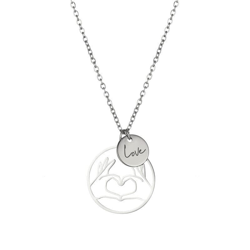 "Favourite Person" Necklace with Engraving