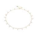 Necklace with Pearls and Engraving