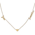 Heart Necklace With Two Names
