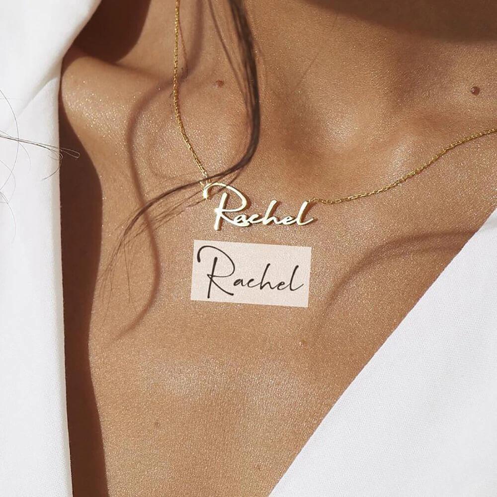 Handwritten Name Necklace