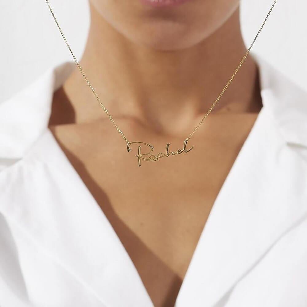 Handwritten Name Necklace