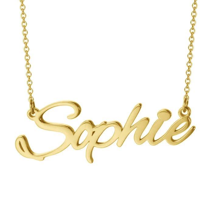 Name Necklace With Personal Engraving