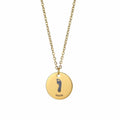 Personalised Necklace With Handprint Or Footprint