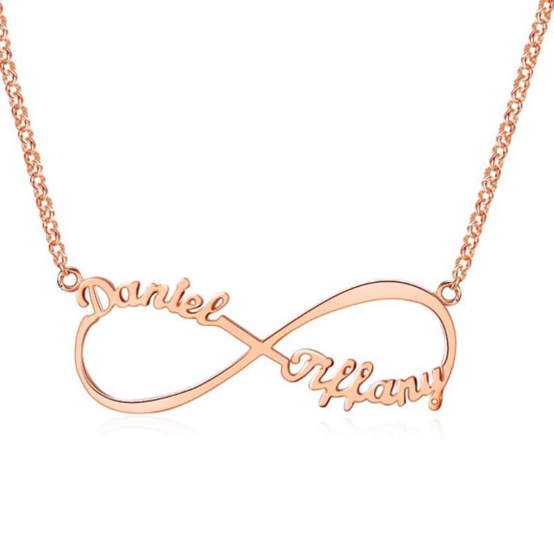 Personalized Necklace Of Infinity