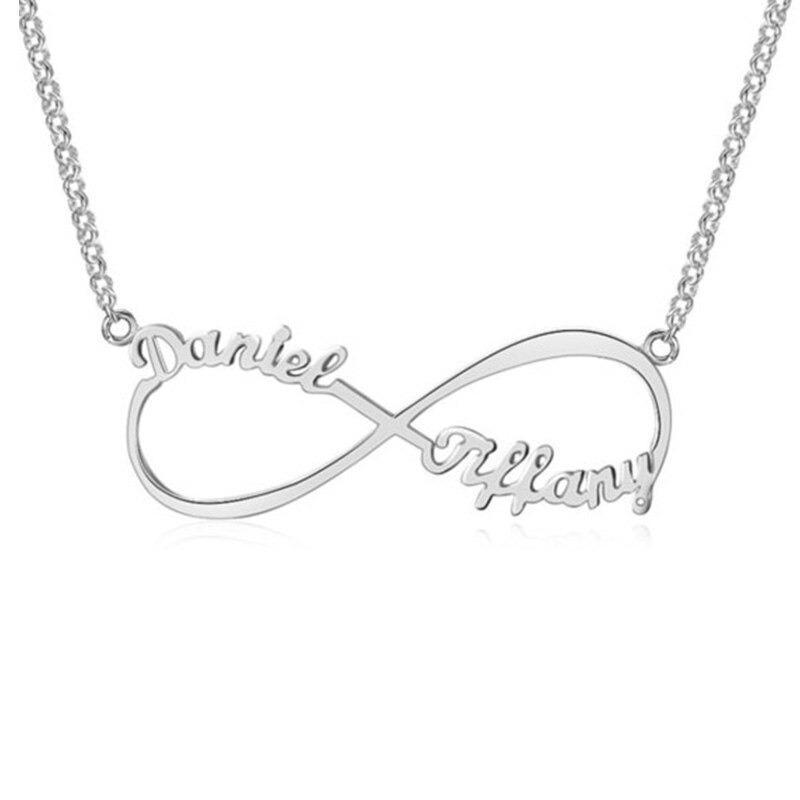 Personalized Necklace Of Infinity
