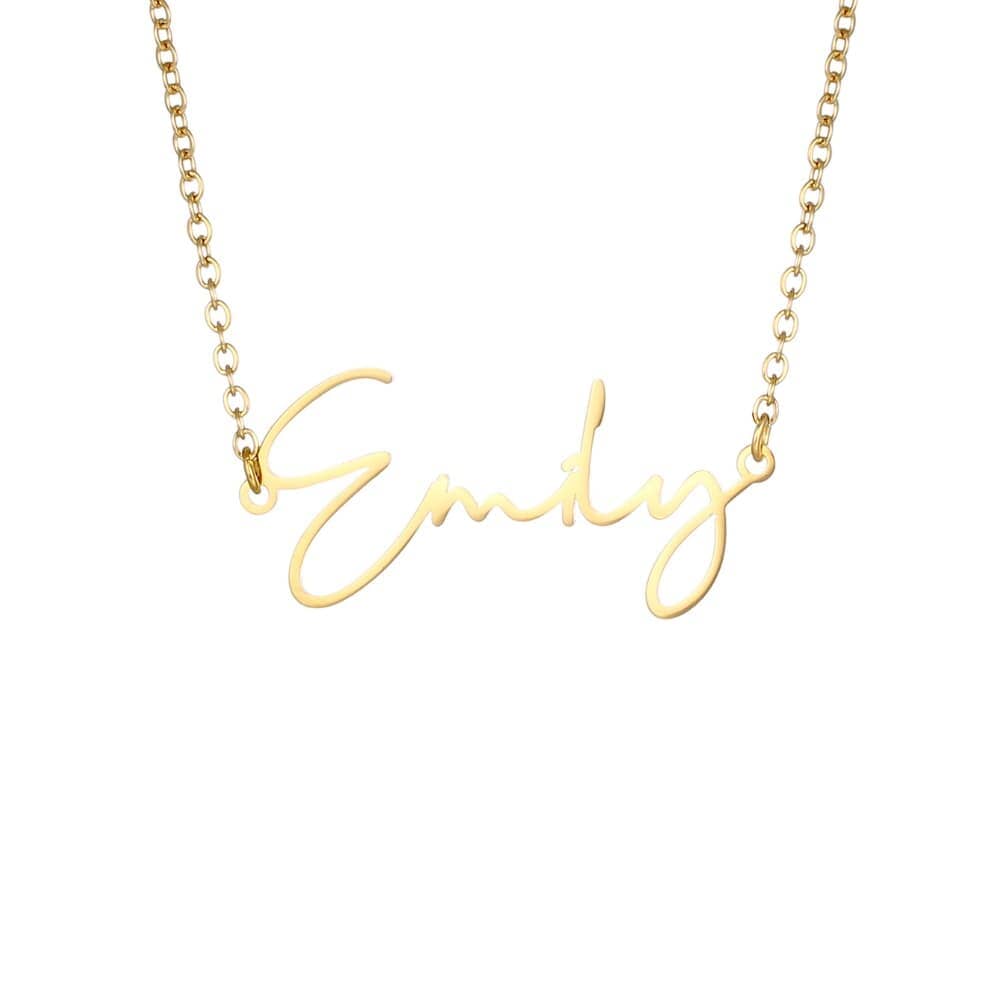 Name Necklace in signature style