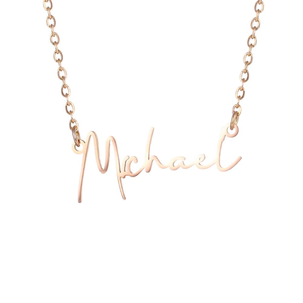 Name Necklace in signature style