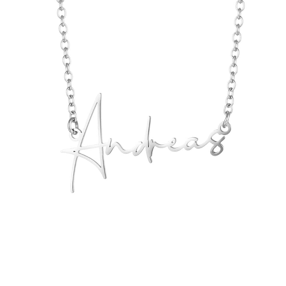Name Necklace in signature style