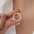 Name Necklace Circle of Love