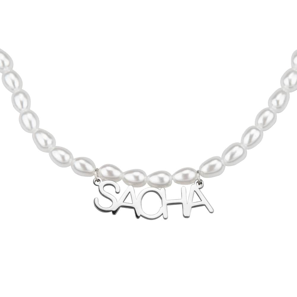 Pearl Name Necklace