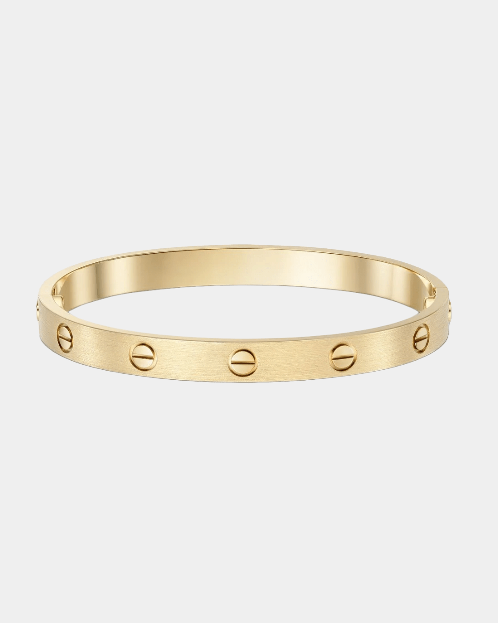 Screw Bangle Love Eternity Bracelet 18k Gold