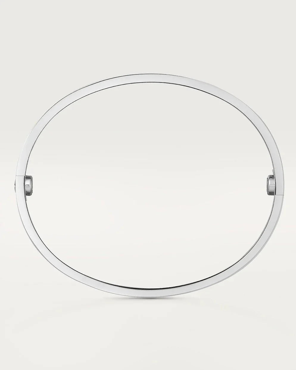 Screw Bangle Love Eternity Silver Bracelet