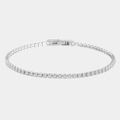 Tennis Diamond Silver Bracelet