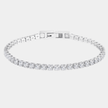 Tennis Diamond Silver Pavé Bracelet