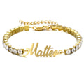 Tennis Bracelet with engraving