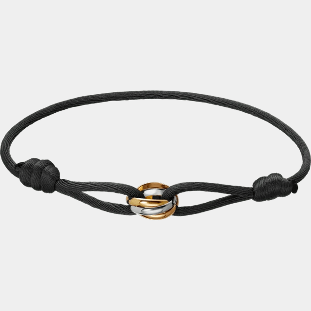 Trinity Rope Bracelet 18K Gold
